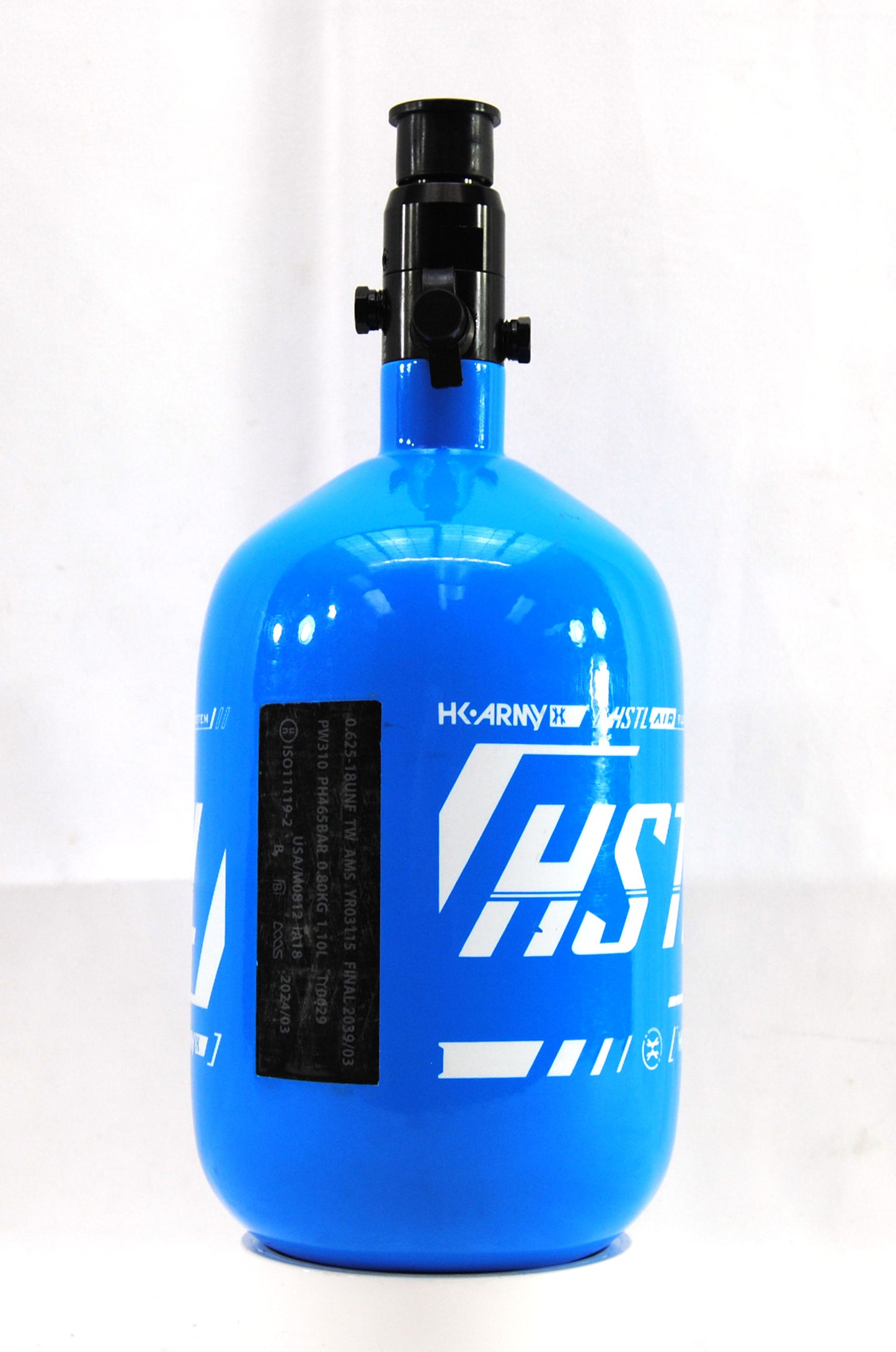 Used HK Army Compressed Air 68ci/4500psi Tank - Blue