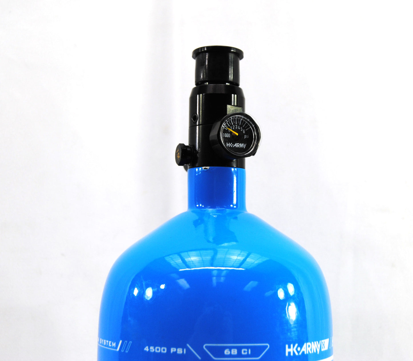 Used HK Army Compressed Air 68ci/4500psi Tank - Blue