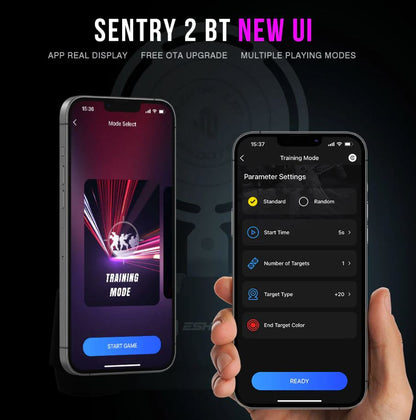 E-Shooter Sentry 2 BT Wireless Airsoft Target - Black