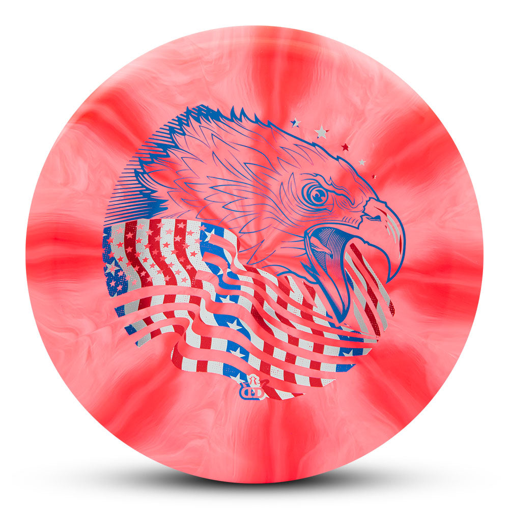 Dynamic Discs Fuzion Burst Escape Disc - Screaming Eagle Stamp