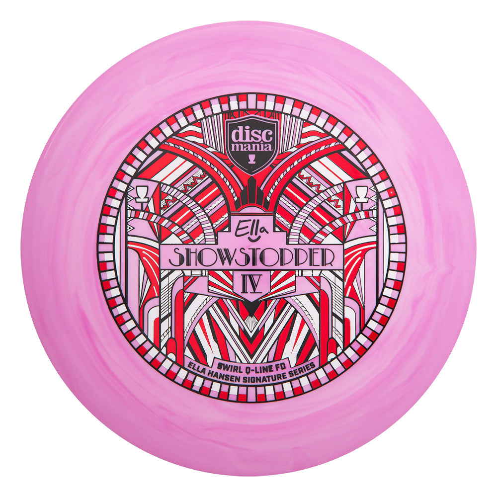 Discmania Show Stopper 4 Swirl Q-Line Premier FD Disc - Ella Hansen Signature Series