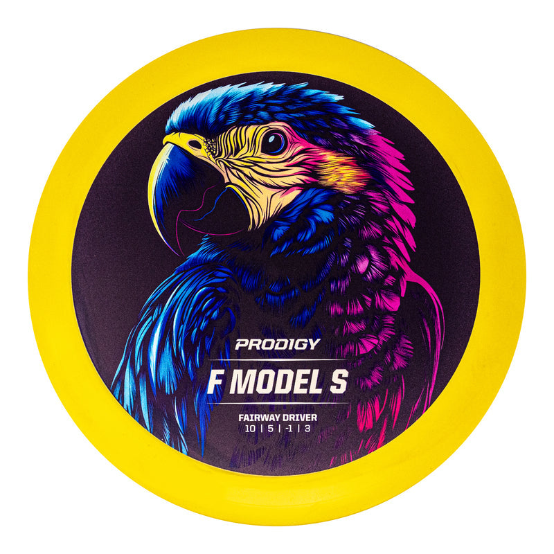 Prodigy Ace Line F Model S Driver Disc - Basegrip Plastic - Retroflight Series Color Print