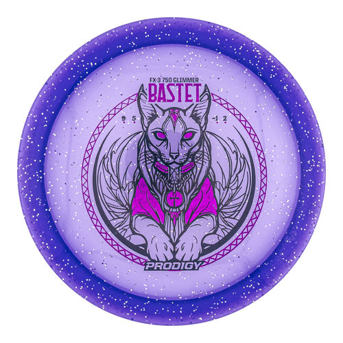 Prodigy FX-3 Fairway Driver - 750 Glimmer Plastic - Bastet Stamp