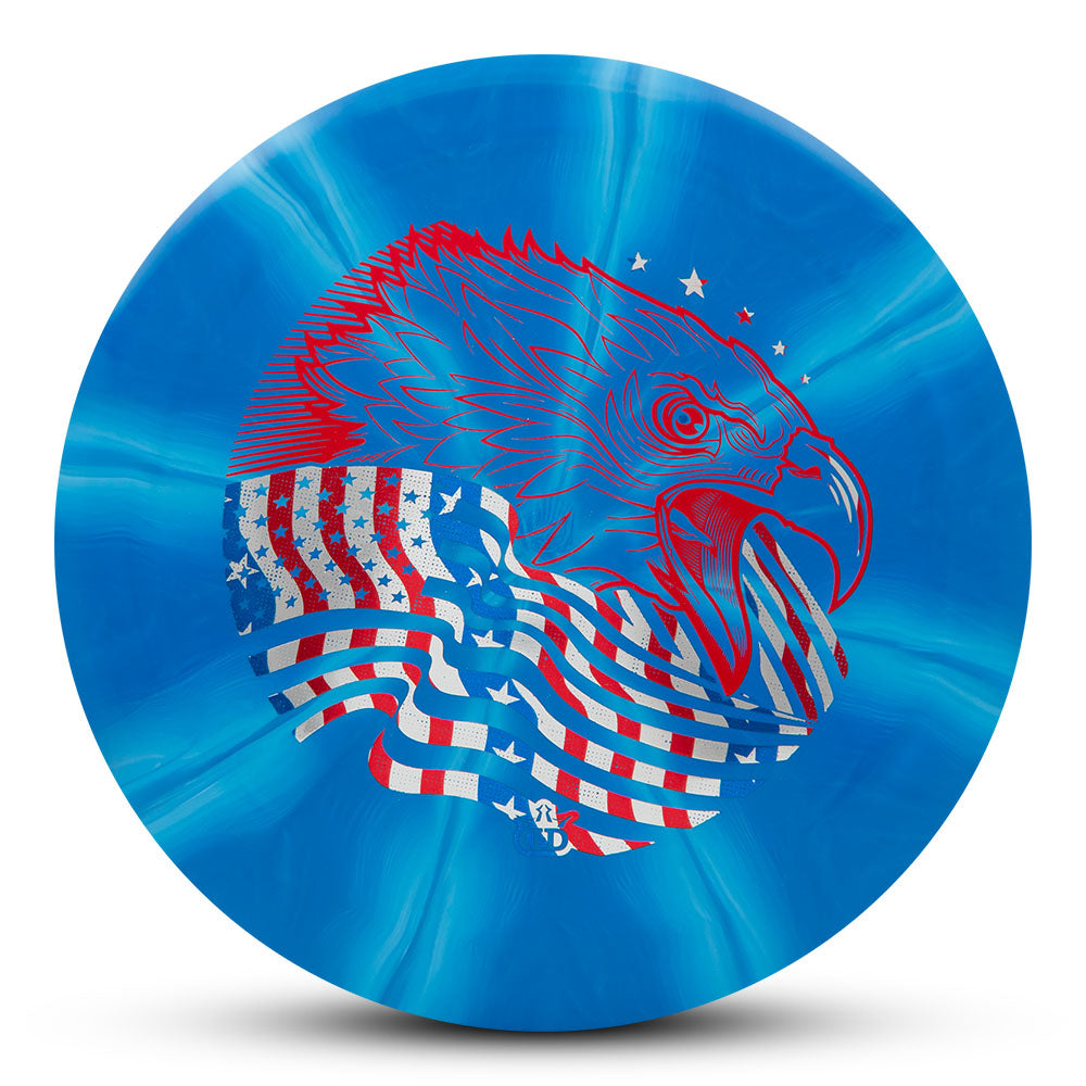 Dynamic Discs Fuzion Burst Freedom Disc - Screaming Eagle Stamp