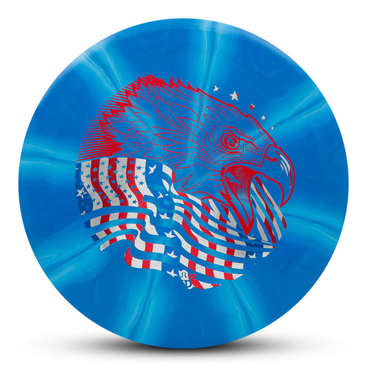 Dynamic Discs Fuzion Burst Freedom Disc - Screaming Eagle Stamp