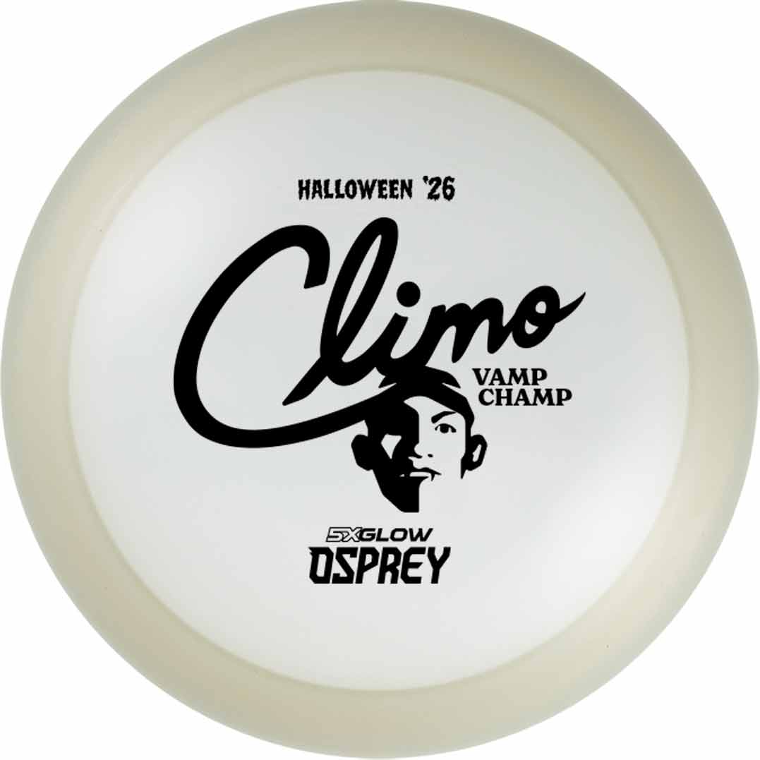 Climo Disc Golf 5X Glow Osprey - Halloween 2026 Creature Feature