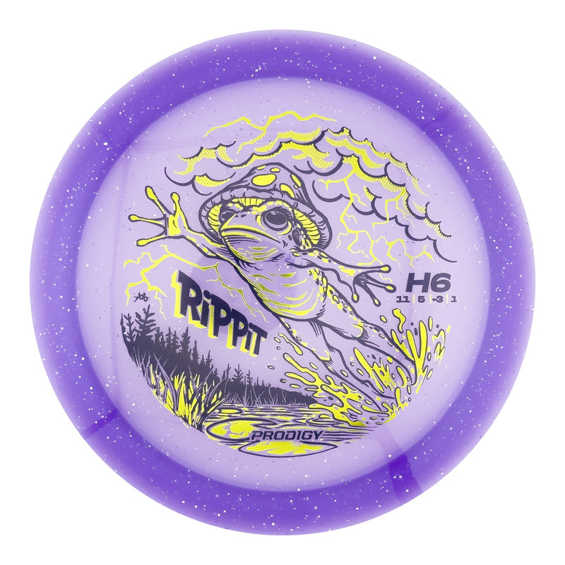 Prodigy H6 Disc - 750 Glimmer Plastic - Rippit Returns Stamp