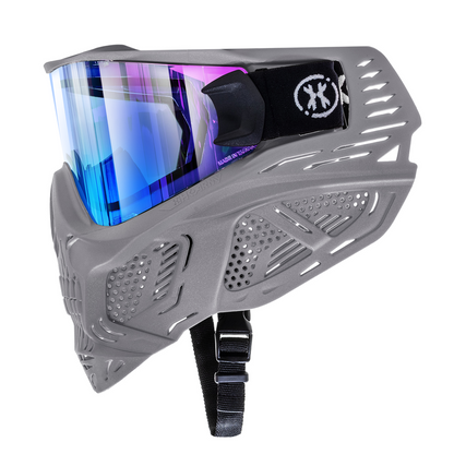 HSTL Skull Goggle "Crypt" - Grey w/ Ice Lens