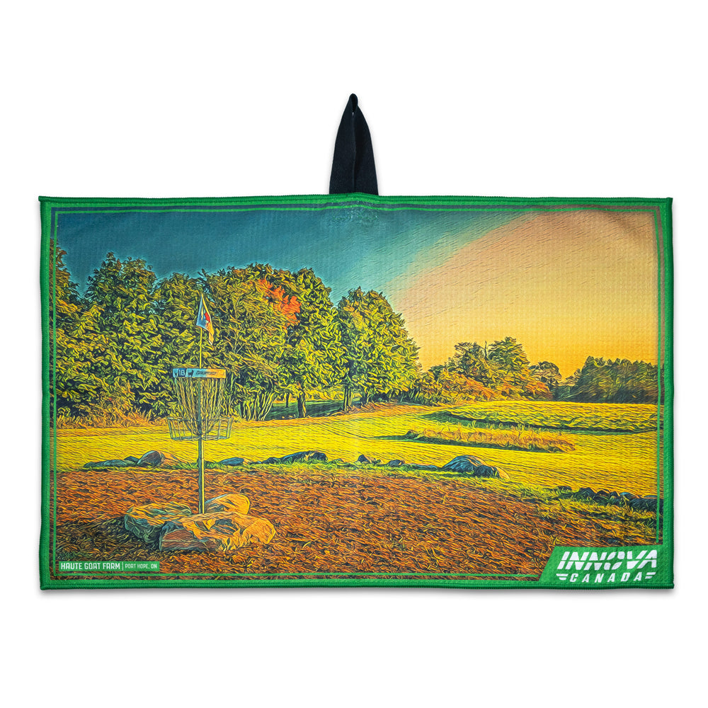 Innova Tour Towel - Green Haute Goat