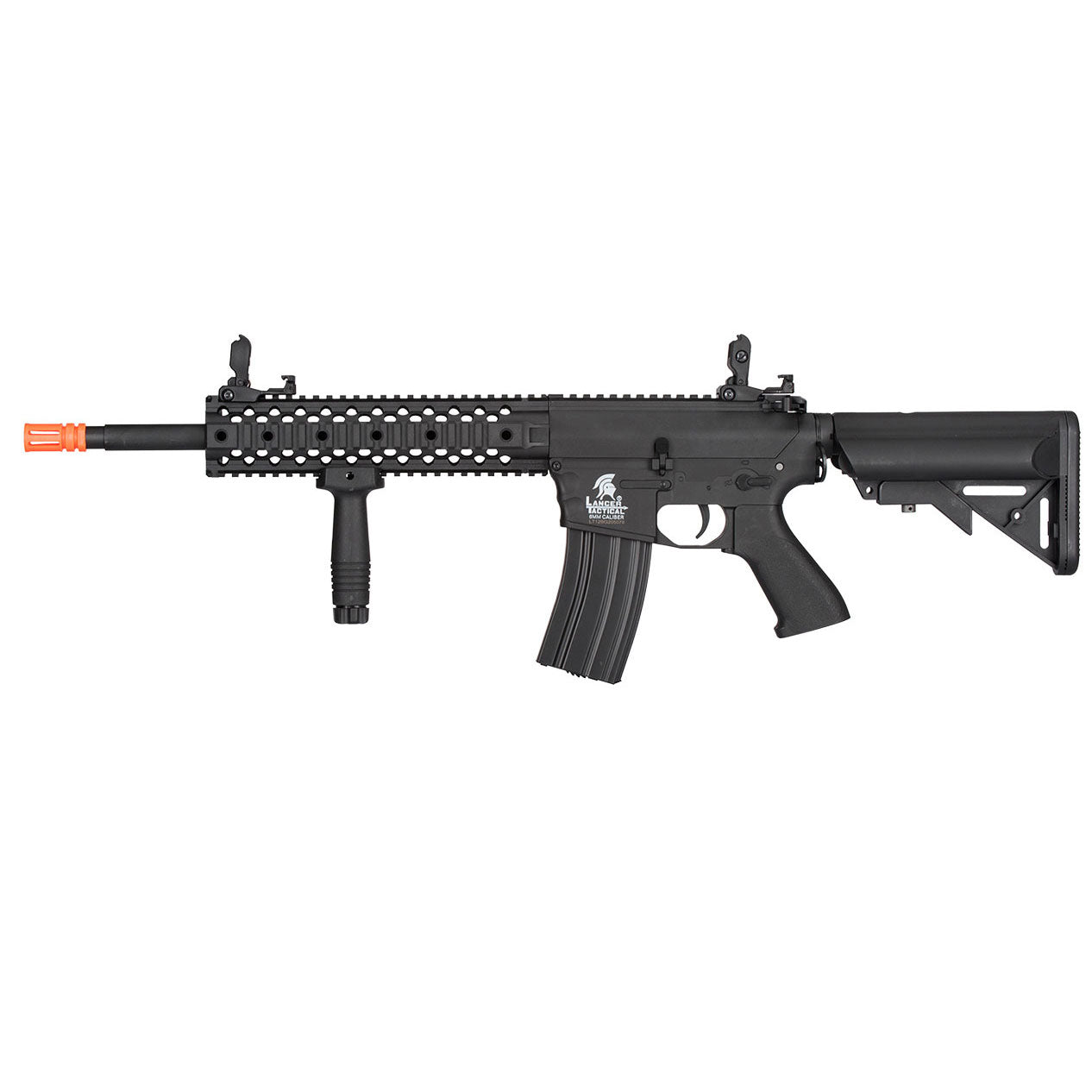 Lancer Tactical Gen 2 M4 Evo Airsoft AEG Rifle  - Black - with Battery and Charger