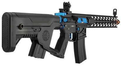 Lancer Tactical Enforcer Night Wing Skeleton AEG Rifle - Black/Navy Blue