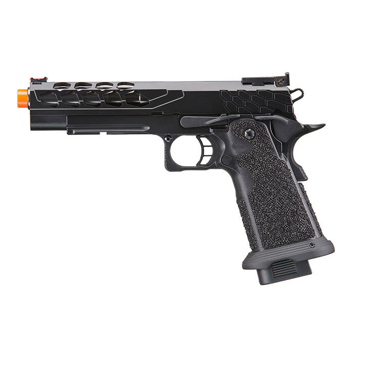 Lancer Tactical Stryk Hi-Capa 5.1 Gas Blowback Airsoft Pistol - Black