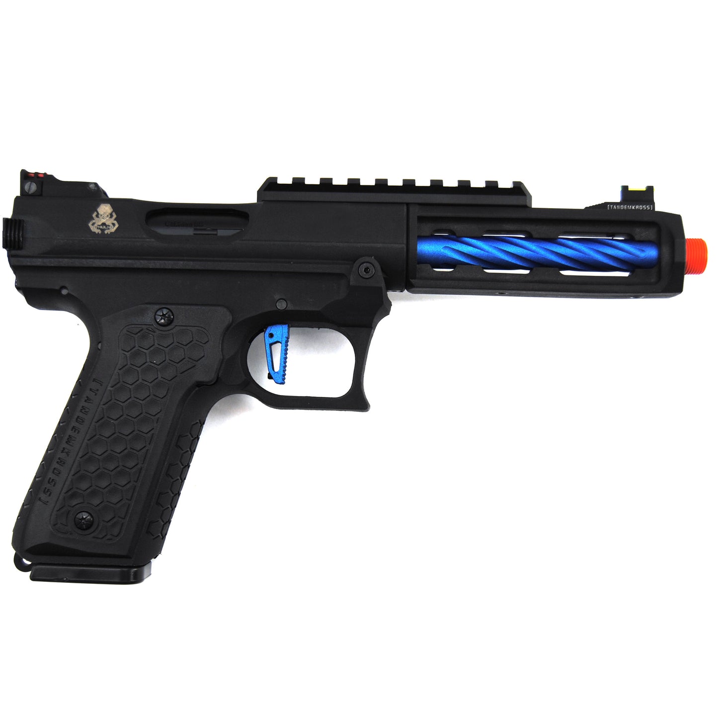 Lancer Tactical Tandemkross CTHULHU Gas BlowBack Pistol - Black/Blue
