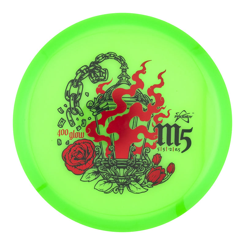 Prodigy M5 Midrange Disc - 400 Glow Plastic - Torchlight Stamp
