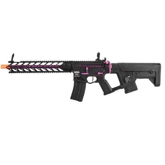 Lancer Tactical Enforcer Night Wing AEG [High FPS] w/ Alpha Stock - Black/Purple
