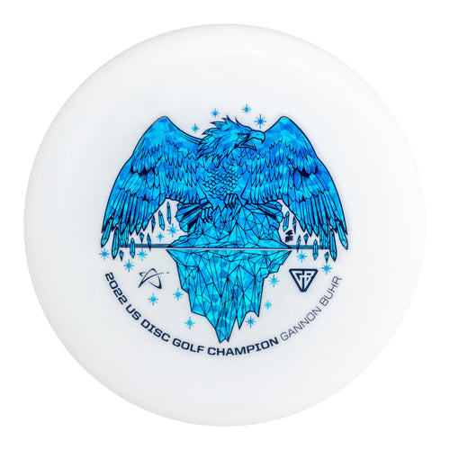 Prodigy PA-3 Putt & Approach Disc - 300 Glow Plastic - Gannon Buhr Permafrost Stamp
