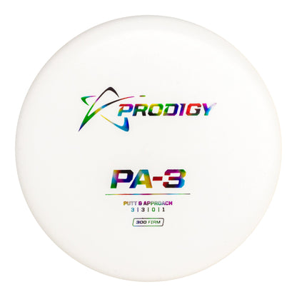 Prodigy PA-3 Putt & Approach Disc - 300 Firm Plastic