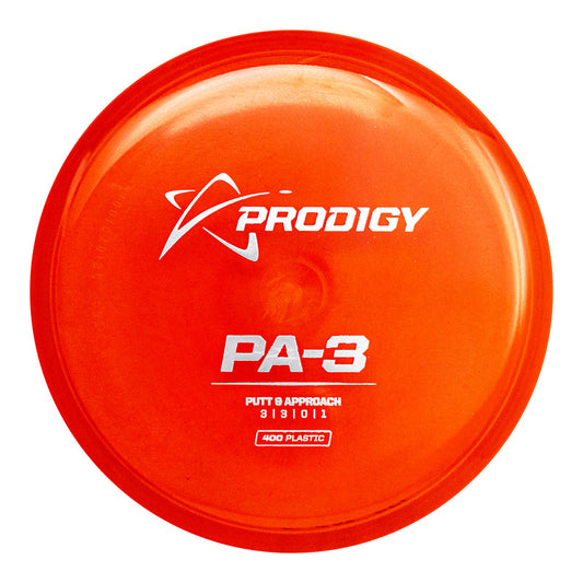 Prodigy PA-3 Putt & Approach Disc - 400 Plastic