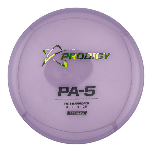 Prodigy PA-5 Putt & Approach Disc - 400 Glow Plastic