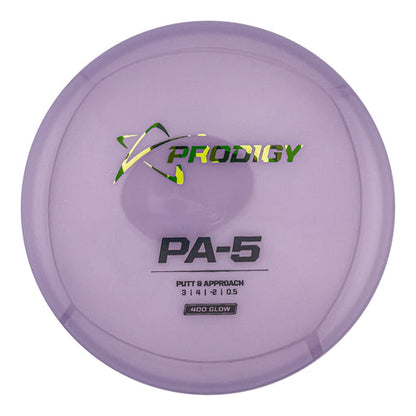 Prodigy PA-5 Putt & Approach Disc - 400 Glow Plastic