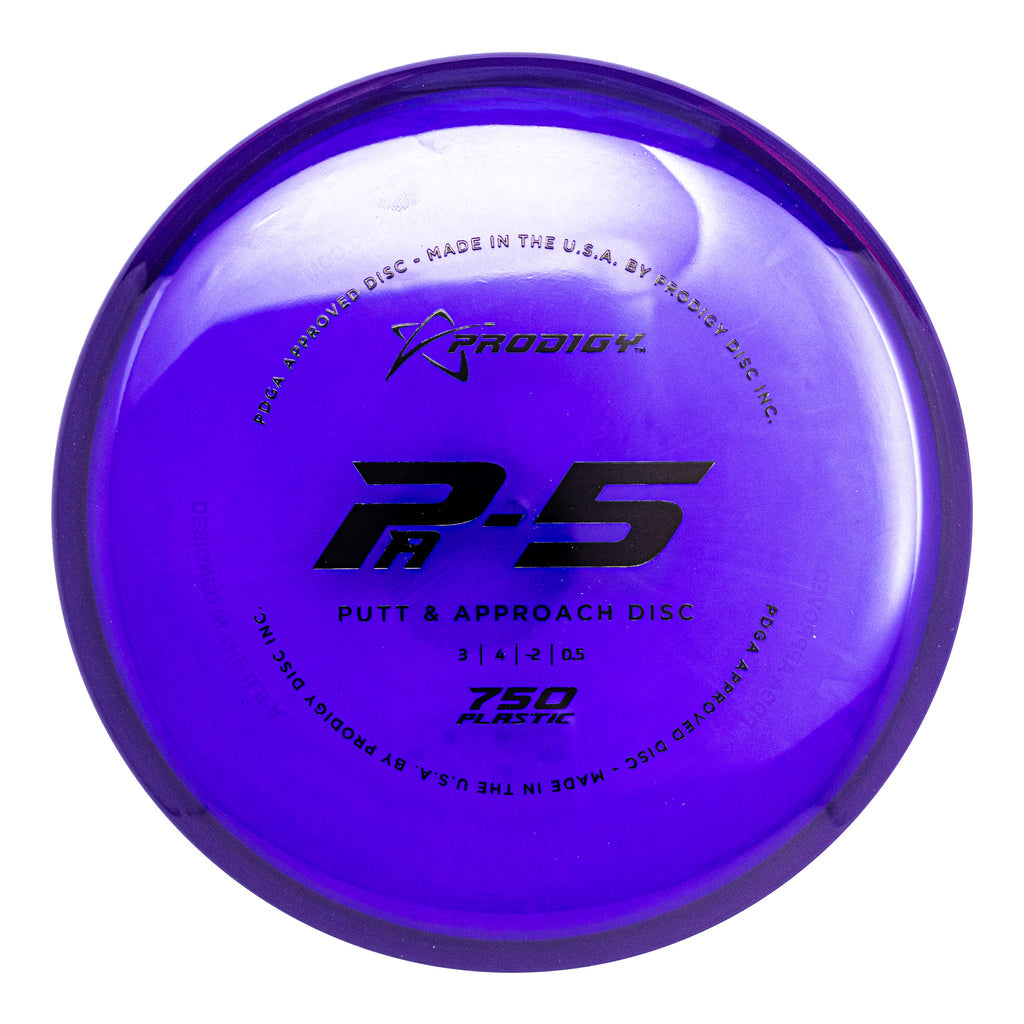 Prodigy PA-5 Putt & Approach Disc - 750 Plastic