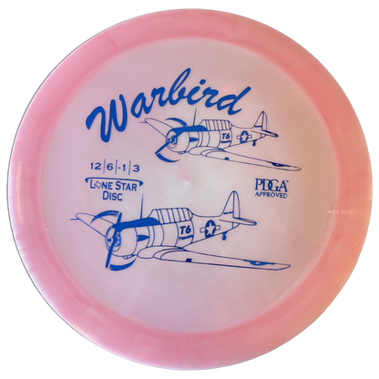 Lone Star Disc Lima Warbird Distance Driver Disc - Artist 2 Plane Stamp