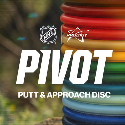 Prodigy Pivot Putt & Approach Disc - Basegrip Plastic - NHL Primary Logo