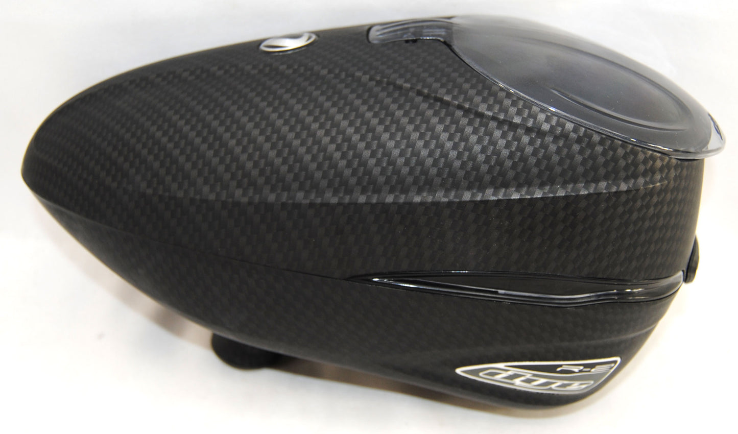Used Dye R-2 Electronic Paintball Hopper Carbon/Smoke