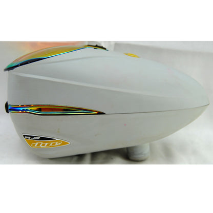 Used Dye R2 Electronic Paintball Hopper - Arctic Fire