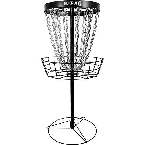 Dynamic Discs Recruit Lite Portable Disc Golf Target (Basket) - Black