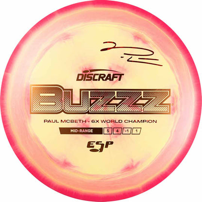 Discraft ESP Buzzz Disc - Paul McBeth 6x Signature