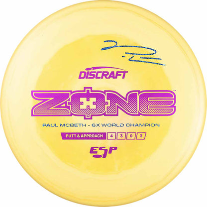 Discraft ESP Zone Disc - Paul McBeth Signature