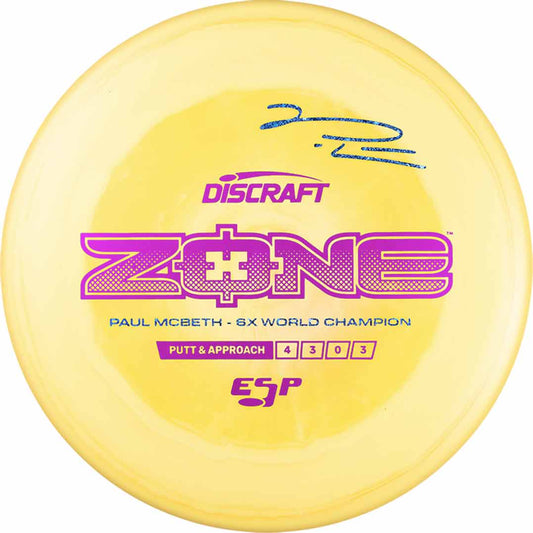 Discraft ESP Zone Disc - Paul McBeth Signature