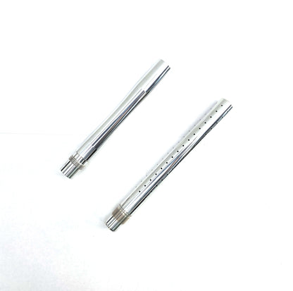 Smart Parts Two Piece Barrel 15 inch - Polished Raw Aluminum - SFT Threaded
