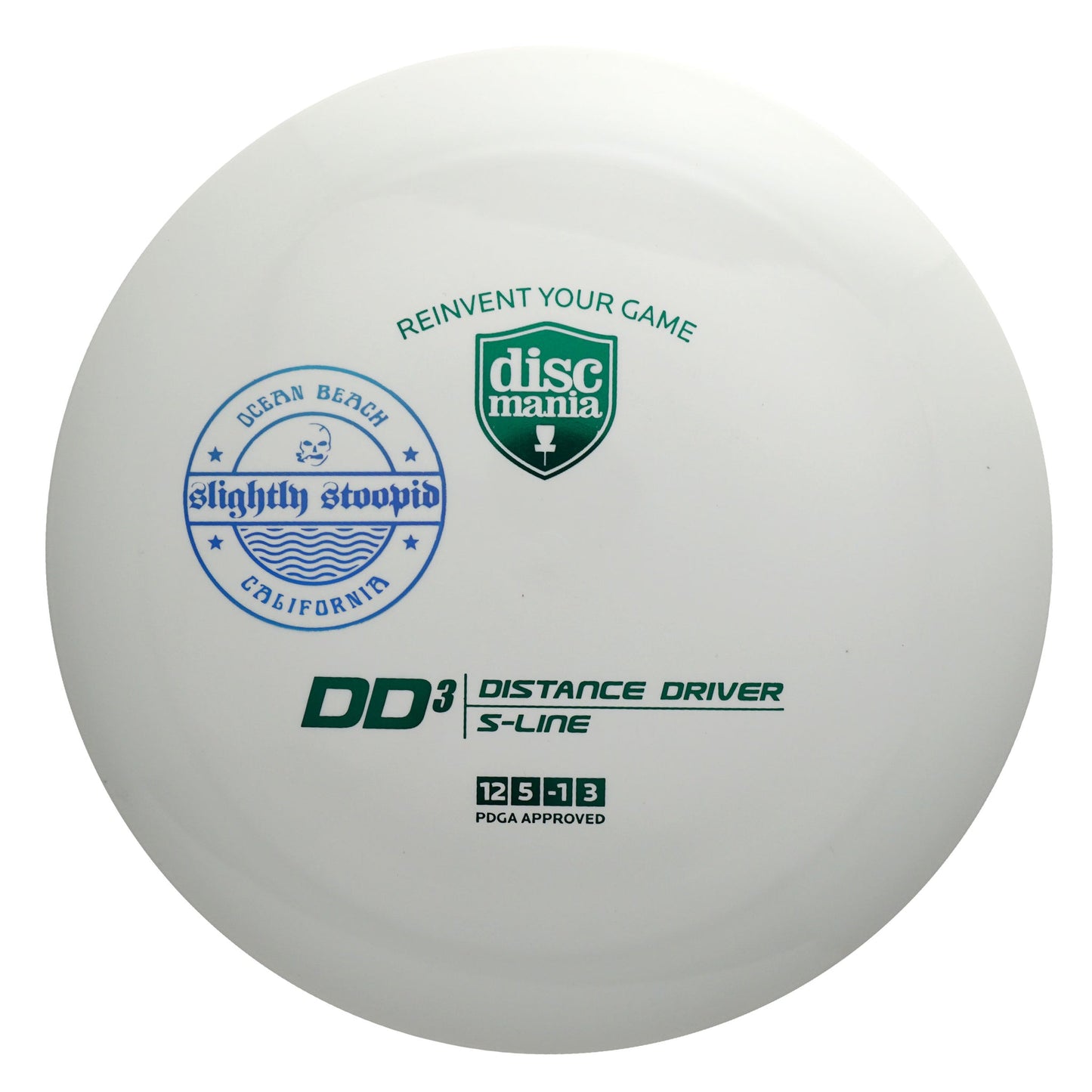 Discmania S-Line DD3 Disc - Slightly Stoopid Mini Stamp
