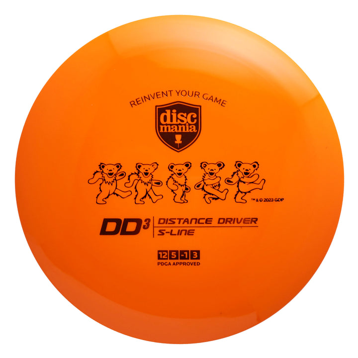 Discmania C-Line DD3 Disc - Grateful Dead Dancing Bears Stamp
