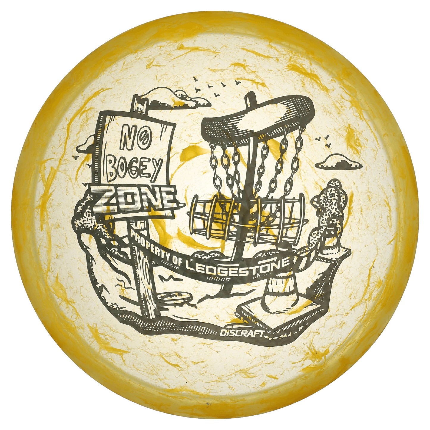 Discraft Jawbreaker Z Super FLX Zone Disc - 2026 Ledgesone Edition - Season 1