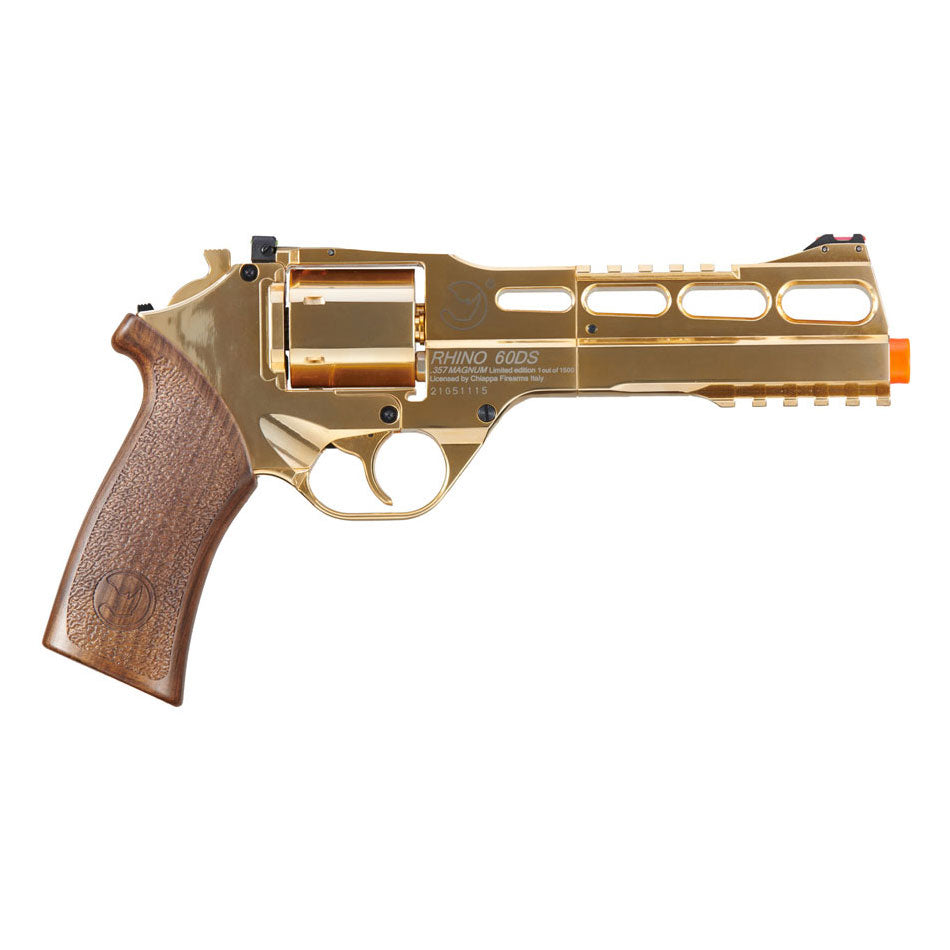 Chiappa Limited Edition Airsoft Rhino 50DS CO2 Revolver - Gold