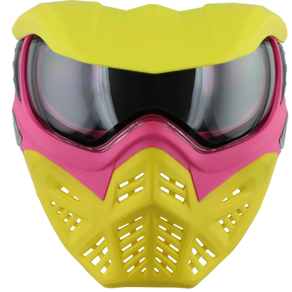 V-Force Grill 2.0 Paintball Goggle - Thermal Clear Lens - LE Referee (Yellow/Pink)