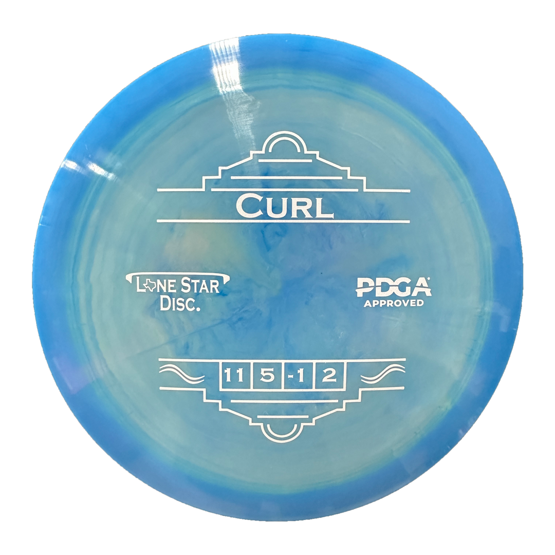 Lone Star Disc Alpha Curl Distance Driver Disc - Stock Stamp