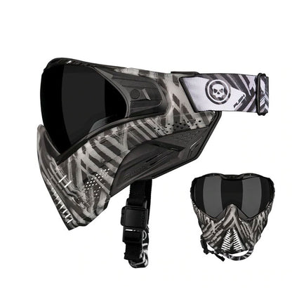 Infamous x Push Limited Edition Unite Goggle - Clear Warpaint / Zebra