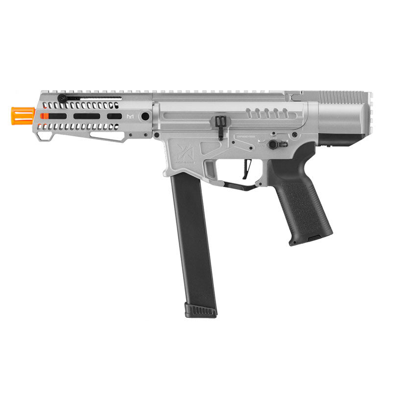 Zion Arms R&D Precision Licensed PW9 Mod 0 Airsoft Rifle  - Gray - with Battery and Charger