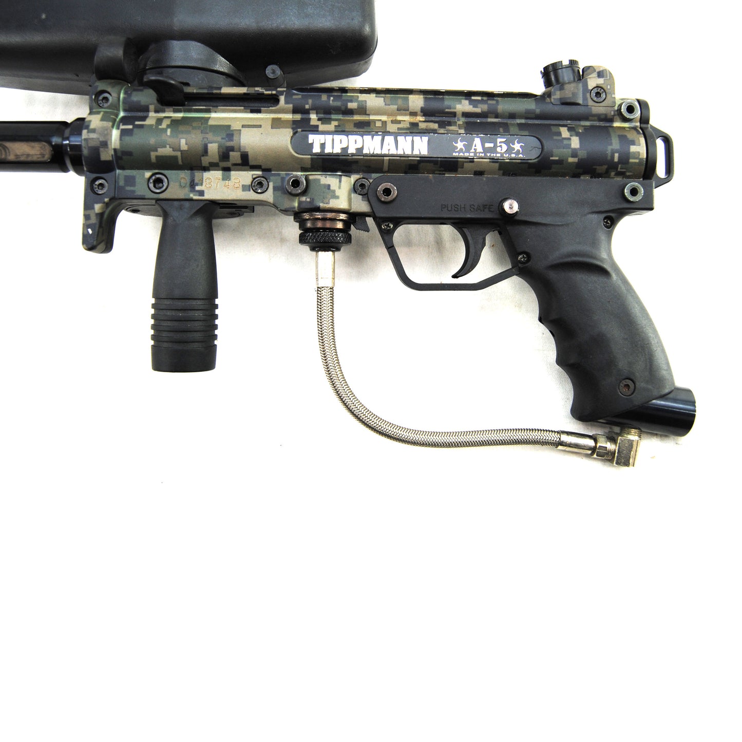 Used Tippmann A-5 Camo w/E-Grip