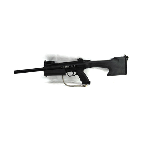 Used Tippmann A5 w/ Spec Ops Grip and Stock - Black