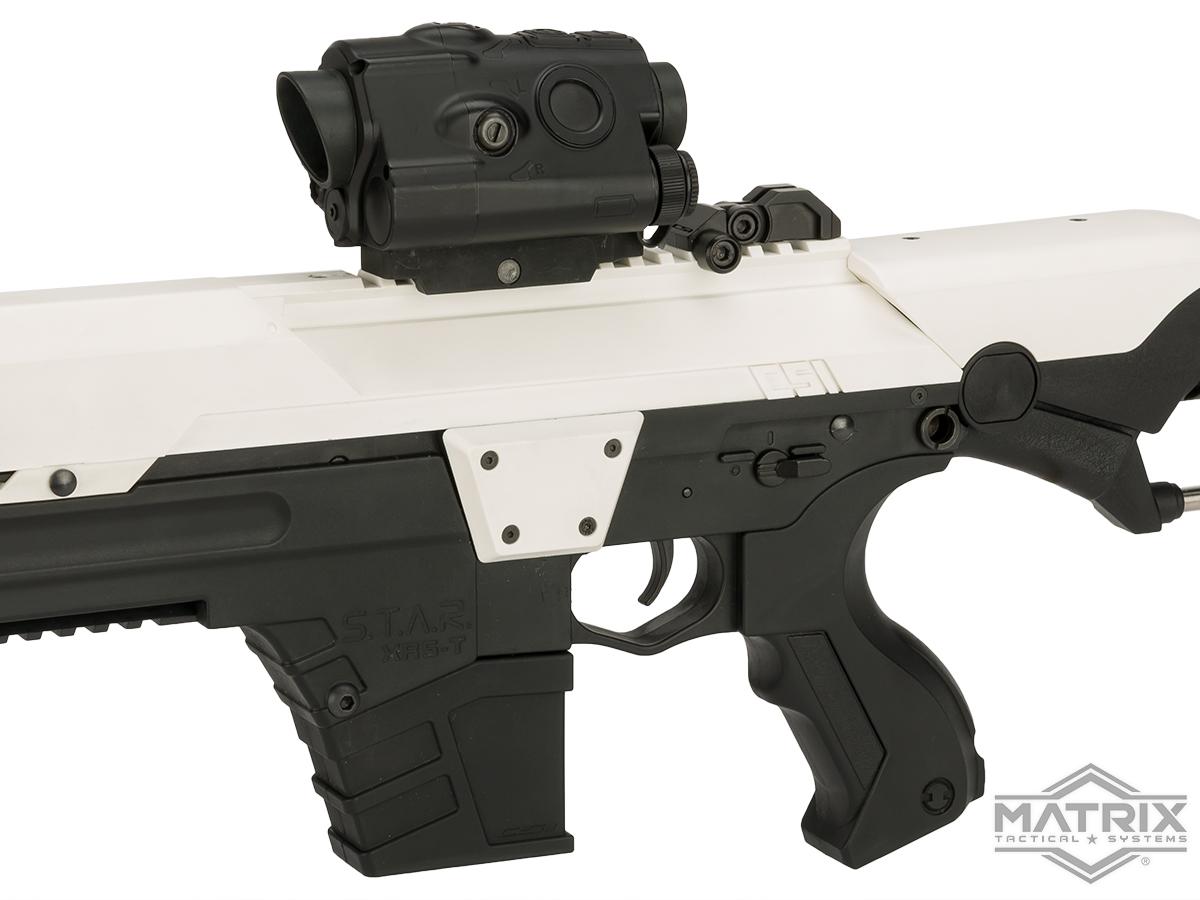 CSI S.T.A.R. XR-5 Advanced Battle Airsoft Rifle - Trooper White