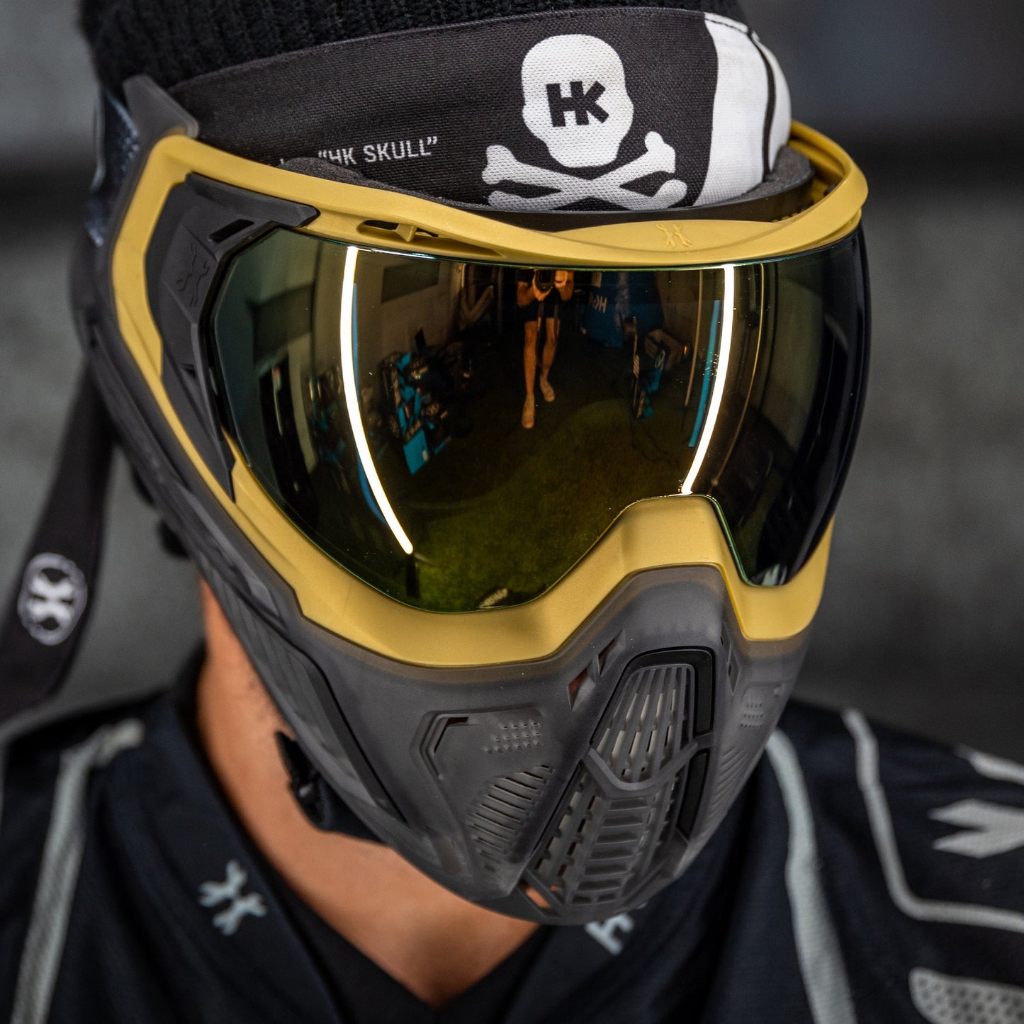 SLR Goggle - Alloy (Gold/Black/Smoke) Gold Lens