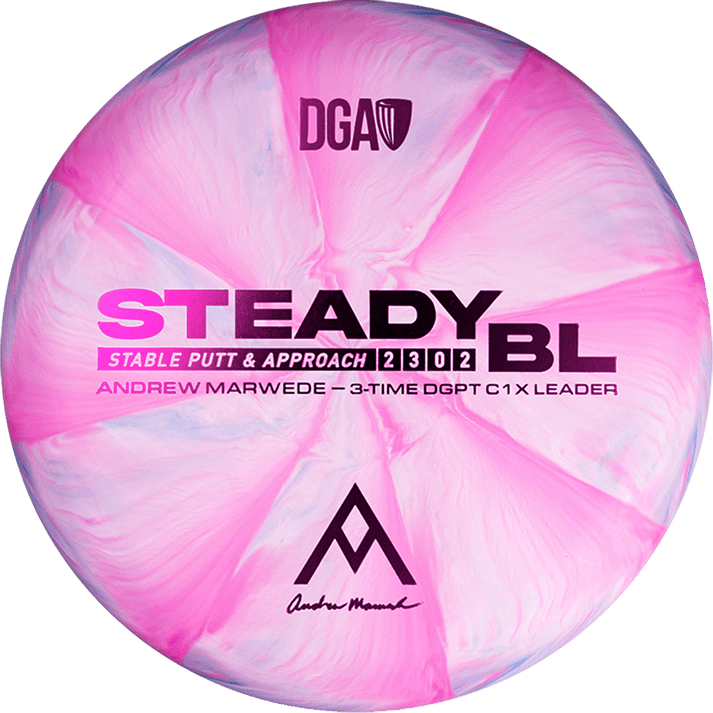 DGA D-Line Stone Swirl Steady BL Disc - Andrew Marwede