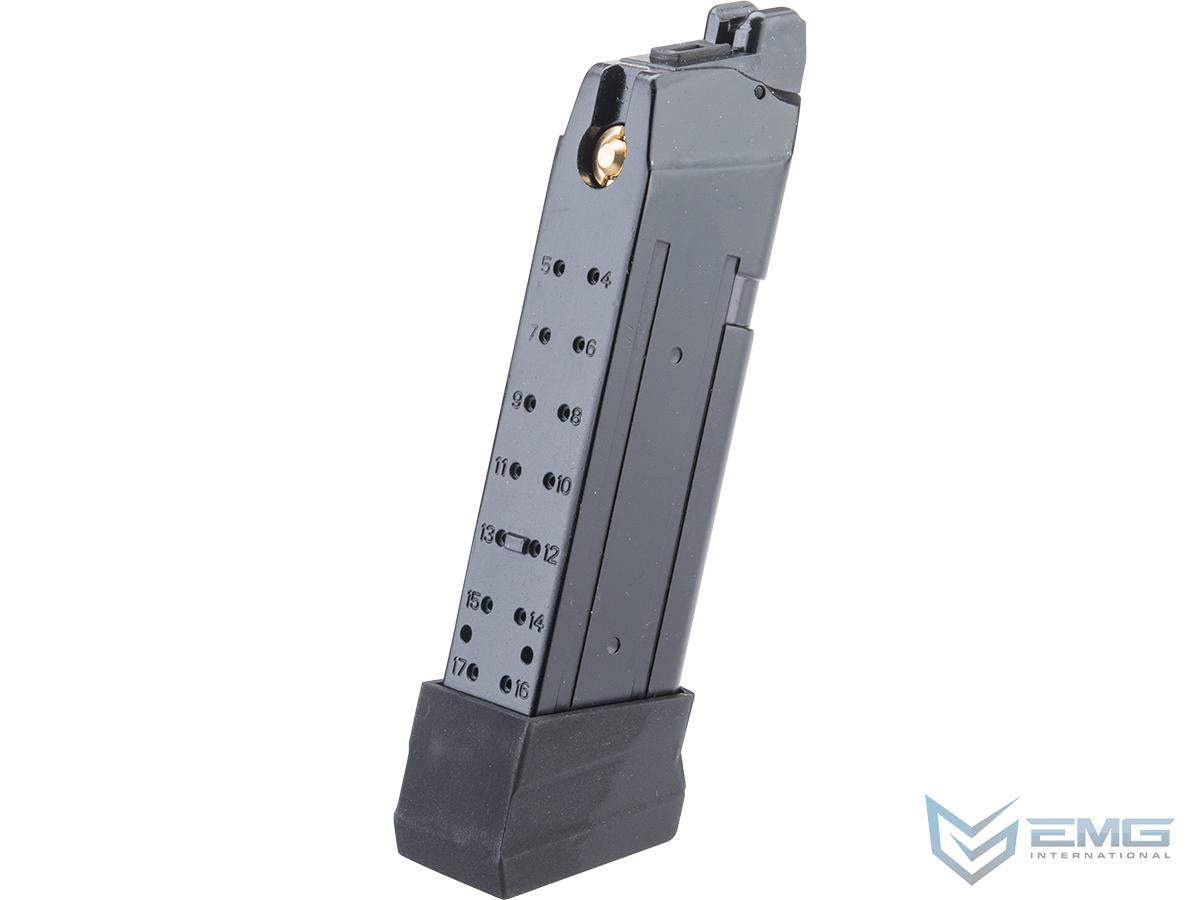 EMG 23rd Magazine F1 Licensed GSF-19 / GLOCK G19 Airsoft GBB Magazine w/ Extended Baseplate - CO2