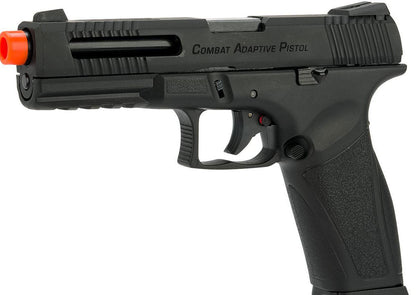 APS A-CAP Combat Adaptive Pistol CO2 Powered Airsoft Blowback Pistol - Black