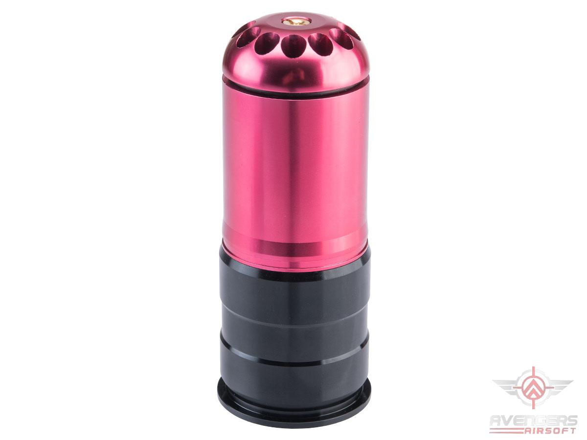 Avengers 40mm Airsoft Gas Grenade Shell - 120rd Shower - Red